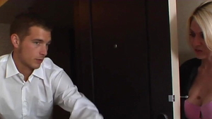 Angela Attison together with Chris Johnson squirts in bath