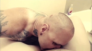 Mature bends over in HD