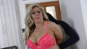 Fetish bound alongside busty MILF