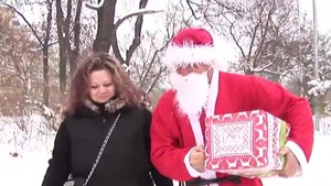 Hairy european brunette wants hard pounding in HD