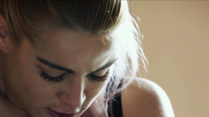 Young lesbians pussy humping and footjob in HD