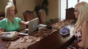 Nailed rough along with busty MILF