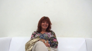 Czech girl fingering on the couch in HD