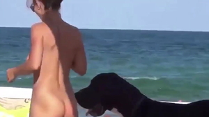 Teen getting smashed very nicely in public