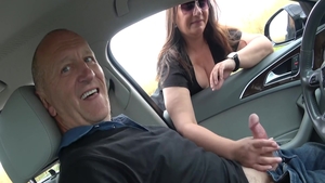 Rough real sex in company with dirty slut