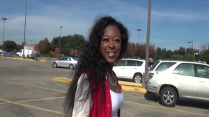 Masturbation with chubby ebony MILF