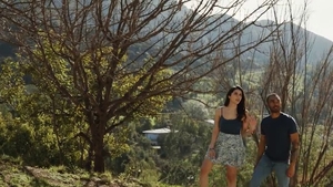 Cougar Valentina Nappi kissing on the couch HD