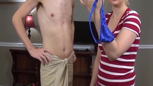 Shaved stepmom rough pussy fucking