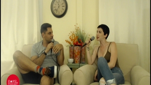 Sexy Indigo August ass pounding in public