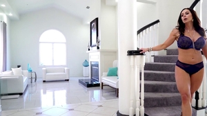 MILF impressed by black cock guy