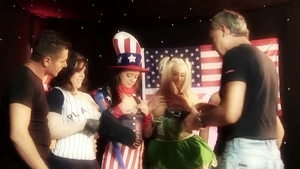 Group sex booty american in HD