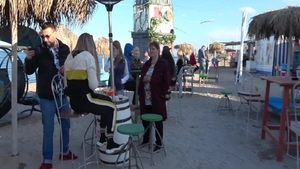 Cumshot at the party in HD