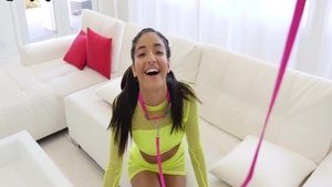 Young babe Emily Willis finds pleasure in hard sex