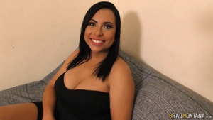 Gabriela Ramos helps with nailed rough