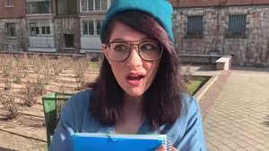 Young student feels in need of rough sex in HD