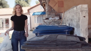 Sex with sensual brunette