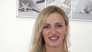 Hard slamming among stepmom Afina Kisser at the audition