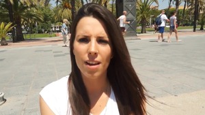 Mature got nailed in the street