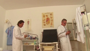 Hard fucking doctor in tight stockings