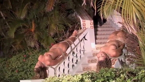 Christina Carter toys action on a holiday HD