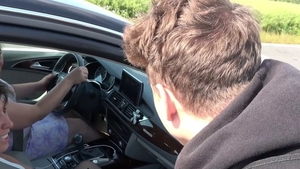 Bang! - Threesome in public