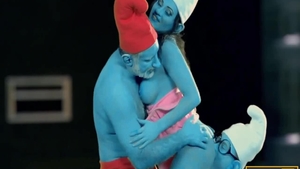 Mature touching natural boobs