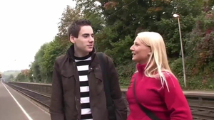 German mature has a taste for cumshot HD