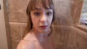 Sailor Luna exposing small tits in the shower