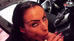 Sex scene in company with stepmom