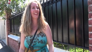 Busty and chubby amateur rough doggy fuck