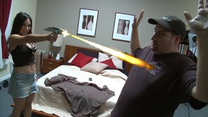 Hard slamming with erotic asian brunette Roxy Jezel