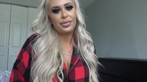 Blonde haired Brandi Love hard gets plowed