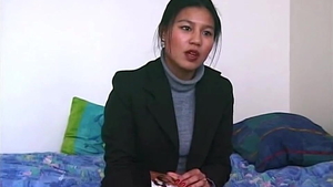 Nailed rough along with french 18 yr old Sophie Logan