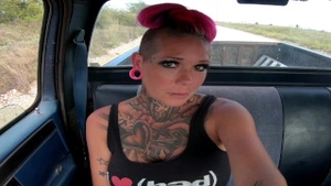 Amateur smoking in public HD