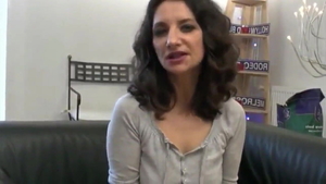 Big booty european brunette loves hard nailining HD