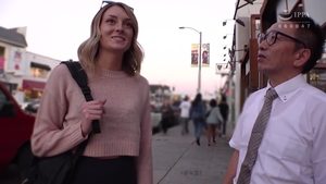 Japanese blonde hair wishes for ramming hard in HD