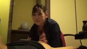 Incredible asian mature handjob HD