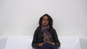 French cum in mouth at the audition in HD