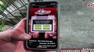 Reality deutsch finds dick to fuck in public