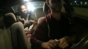 Very hot ebony MILF reality interracial bang in HD