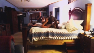 Chubby BBW rough interracial banging in HD