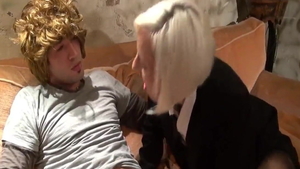 Young french amateur brutal cum in mouth in HD