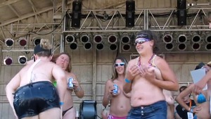 Nebraska Coeds - Wet biker HD