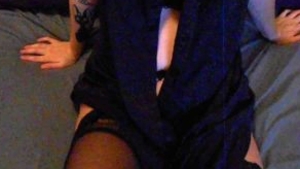 Mature Cara May POV masturbating