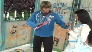 Dirty teen chick lusts hard nailining