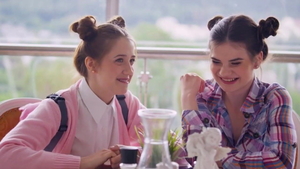 Alita Angel together with Molly Brown seduced