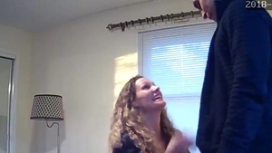 Ramming hard with young cougar