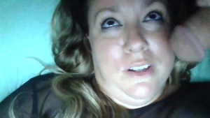 Thick big booty pawg POV cock sucking