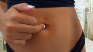 Fetichismo de dedilhado super sensual da Latina