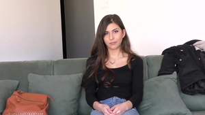 Smashed by big cock David Perry at the audition